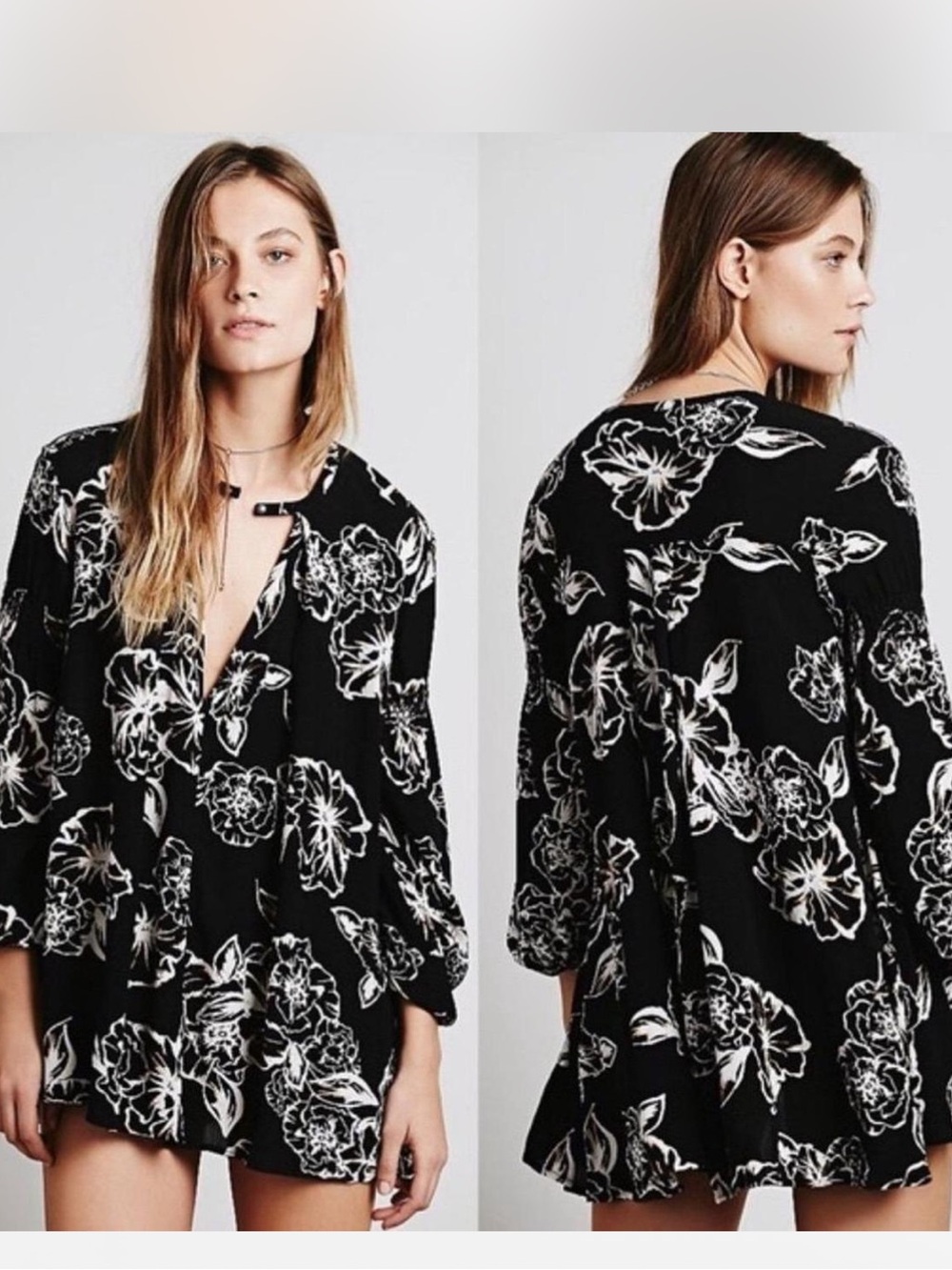 Free People Ruby Moon Mini Dress